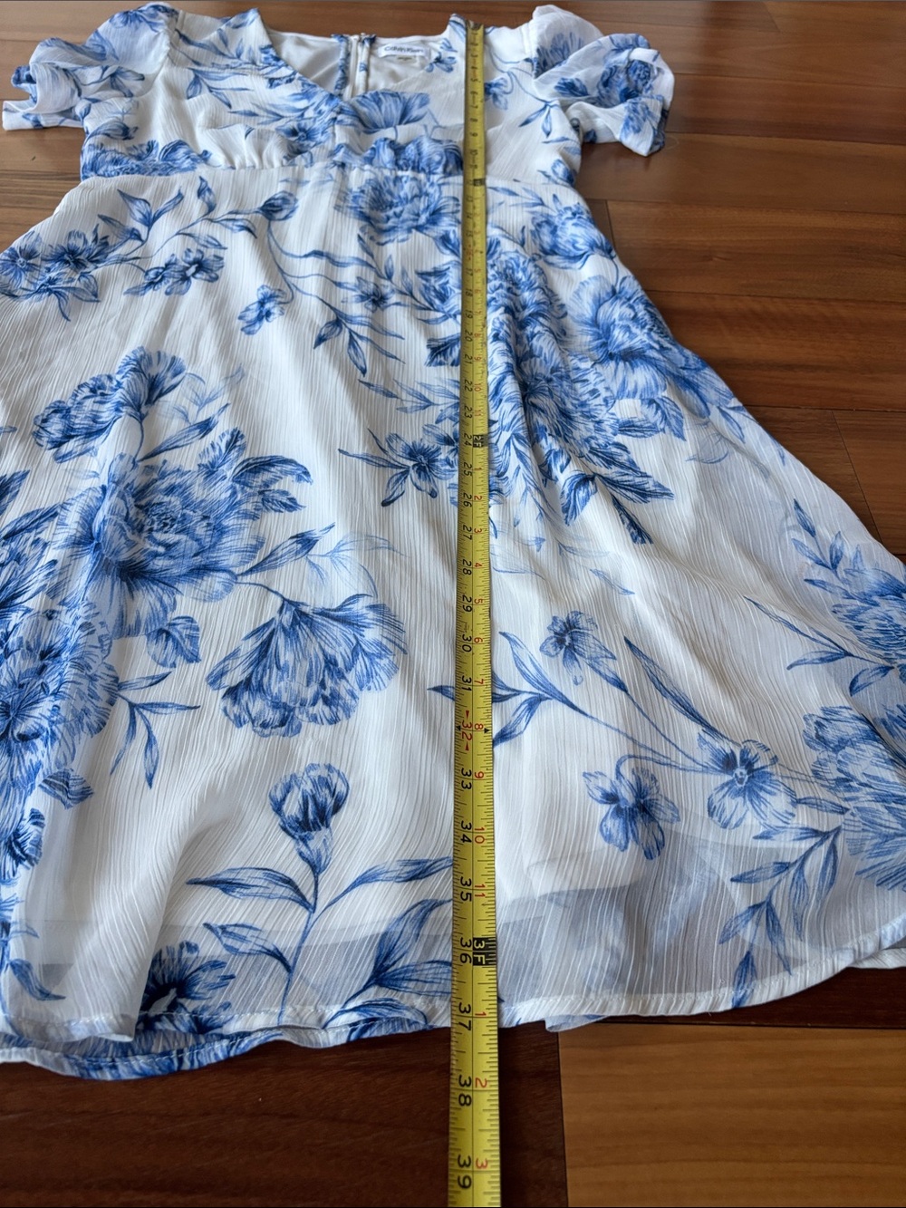 Calvin Klein chiffon dress - Picture 10 of 14